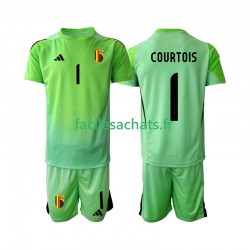 Maillot Belgique Thibaut Courtoi 1 2025 Gardien Domicile Enfant MC