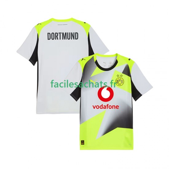 Maillot Borussia Dortmund 2025-2026 Extérieur Homme MC