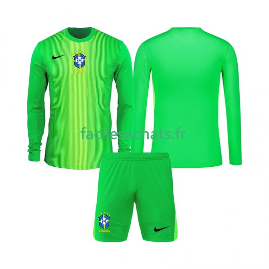 Maillot Brésil 2026 Gardien Domicile Enfant ML
