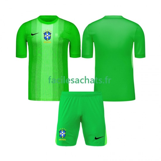 Maillot Brésil 2026 Gardien Domicile Enfant MC