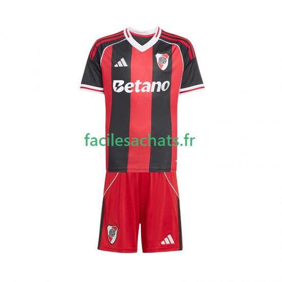 Maillot CA River Plate 2025-2026 Extérieur Enfant MC