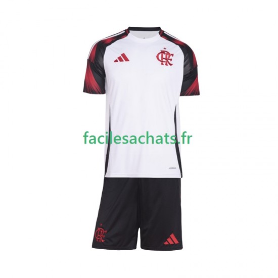 Maillot CR Flamengo 2025-2026 Extérieur Enfant MC