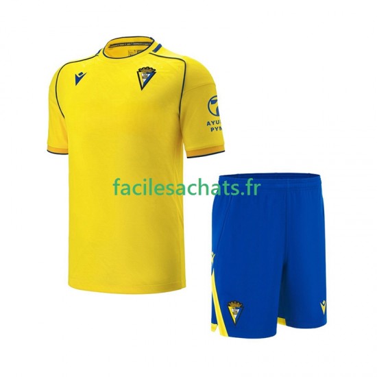 Maillot Cádiz CF 2025-2026 Domicile Enfant MC