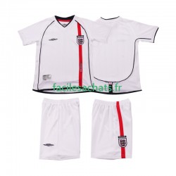 Maillot Angleterre Retro 2002 Domicile Enfant MC
