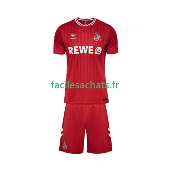 Maillot FC Cologne 2025-2026 Extérieur Enfant MC