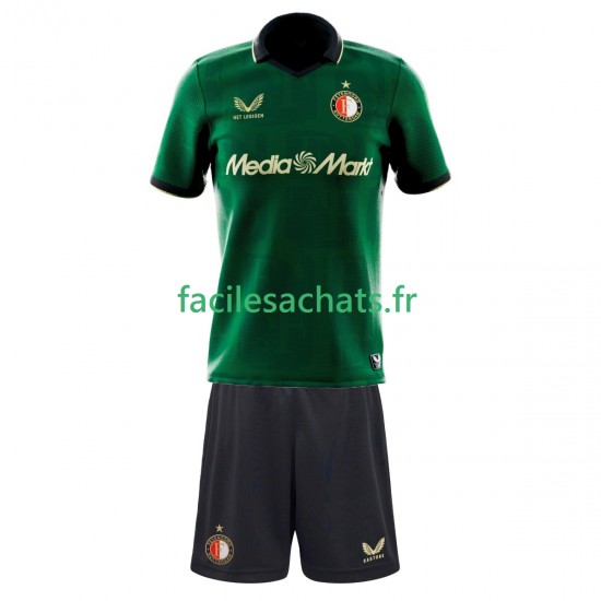 Maillot Feyenoord Rotterdam 2025-2026 4ème Enfant MC