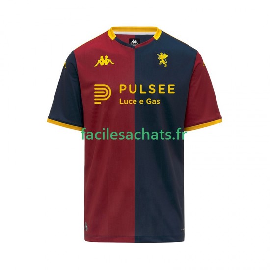 Maillot Genoa 2025-2026 Domicile Homme MC