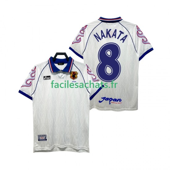 Maillot Japon NAKATA 8 Retro 1998 Extérieur Homme MC