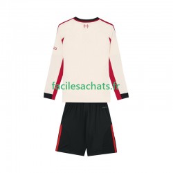 Maillot Liverpool 2025-2026 Extérieur Enfant ML