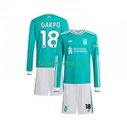 Maillot Liverpool Gakpo 18 2025-2026 3ème Enfant ML