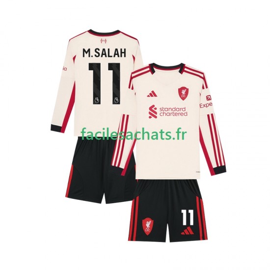 Maillot Liverpool Mohamed Salah 11 2025-2026 Extérieur Enfant ML
