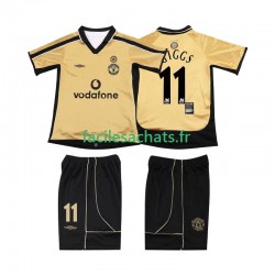 Maillot Manchester United GIGGS 11 Anniversary 2001 2002 3ème Enfant MC