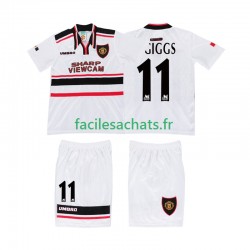Maillot Manchester United GIGGS 11 Retro 1998 Extérieur Enfant MC