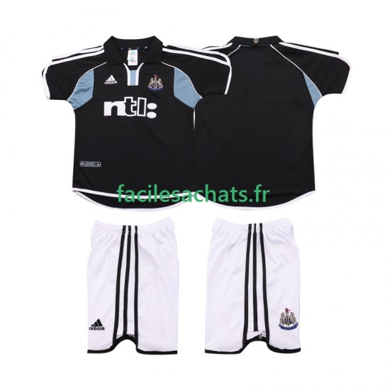 Maillot Newcastle United Retro 2000 2001 Extérieur Enfant MC