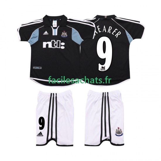 Maillot Newcastle United SHEARER 9 Retro 2000 2001 Extérieur Enfant MC