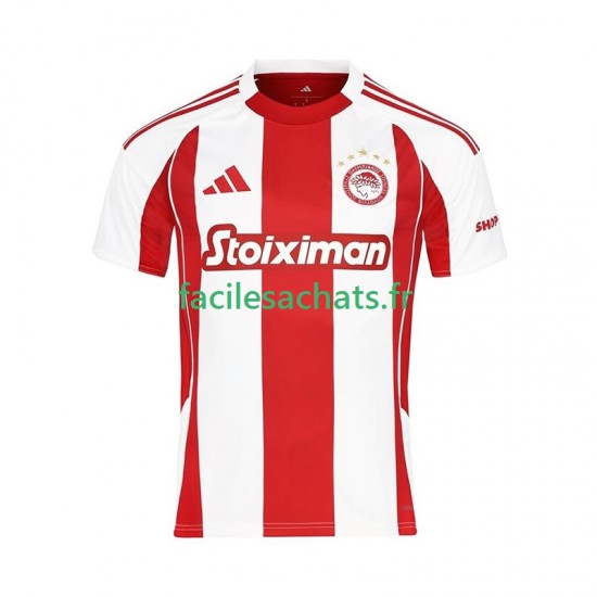Maillot Olympiacos 2025-2026 Domicile Homme MC