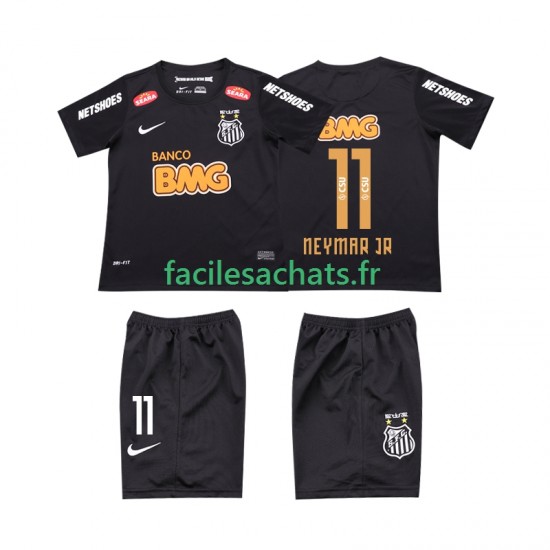 Maillot Santos FC NEYMAR JR 11 Retro Classic 2012 2013 Extérieur Enfant MC