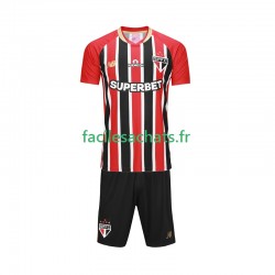 Maillot São Paulo 2025-2026 Extérieur Enfant MC