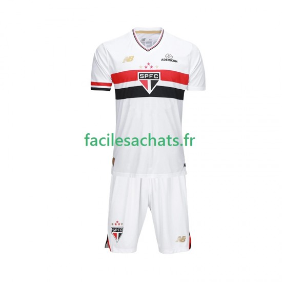 Maillot São Paulo 2025-2026 Domicile Enfant MC