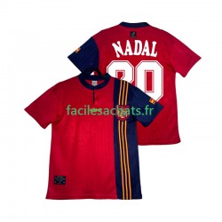 Maillot Espagne NADAL 20 Retro 1996 Domicile Homme MC