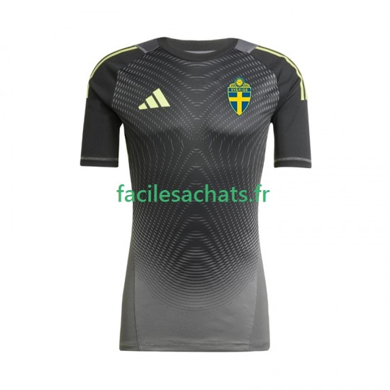 Maillot Suède 2025-2026 Gardien Extérieur Homme MC