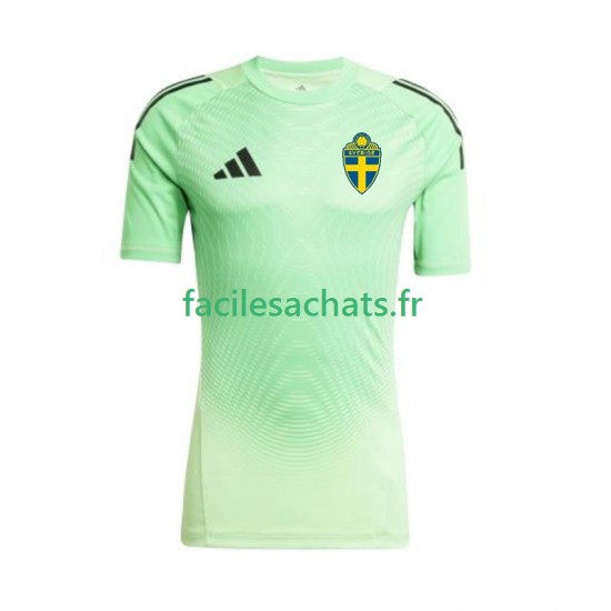 Maillot Suède 2025-2026 Gardien Domicile Homme MC