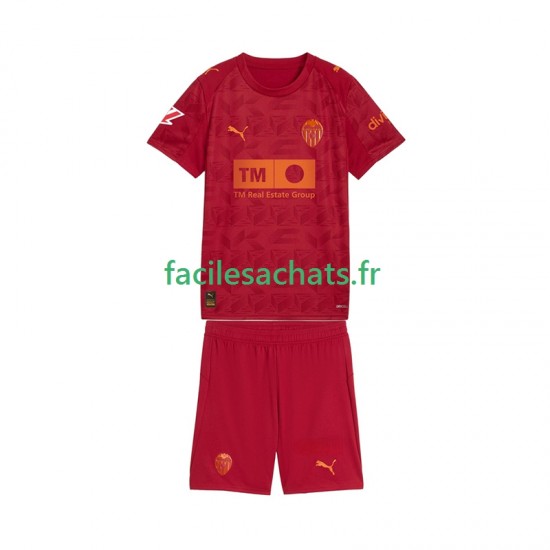 Maillot Valence CF 2025-2026 Extérieur Enfant MC