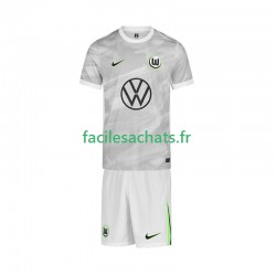 Maillot VfL Wolfsburg 2025-2026 Extérieur Enfant MC