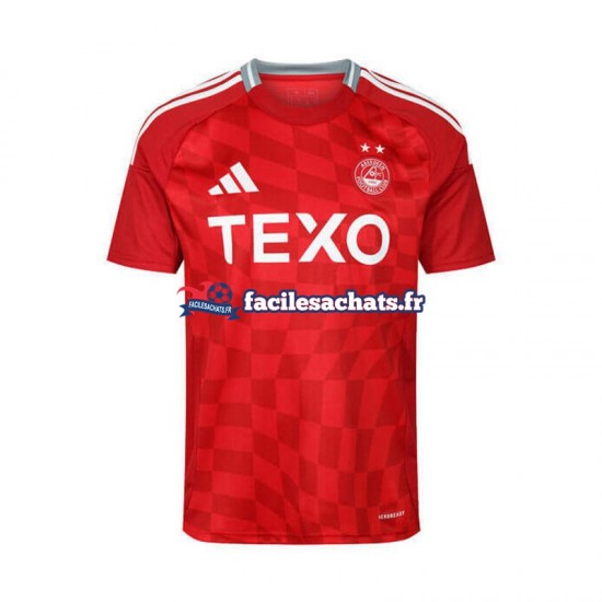 Maillot Aberdeen 2024-2025 Rouge Domicile Homme MC