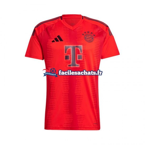 Maillot Bayern Munich 2024-2025 Rouge Domicile Homme MC