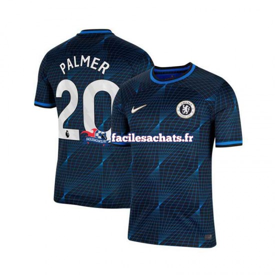 Maillot Chelsea Cole Palmer 20 2023-2024 Bleu Extérieur Homme MC