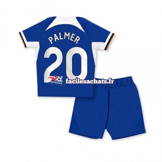 Maillot Chelsea Cole Palmer 20 2023-2024 Bleu Domicile Enfant MC