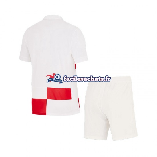 Maillot Croatie Euro 2024 Domicile Enfant MC