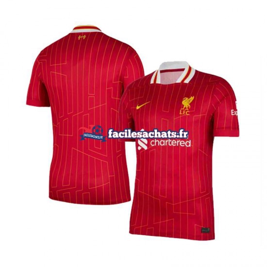 Maillot Liverpool 2024-2025 Domicile Homme MC