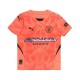 Maillot Manchester City 2024-2025 Gardien Orange Extérieur Homme MC