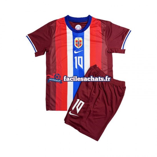 Maillot Norvège Martin Odegaard 8 2024 Domicile Enfant MC