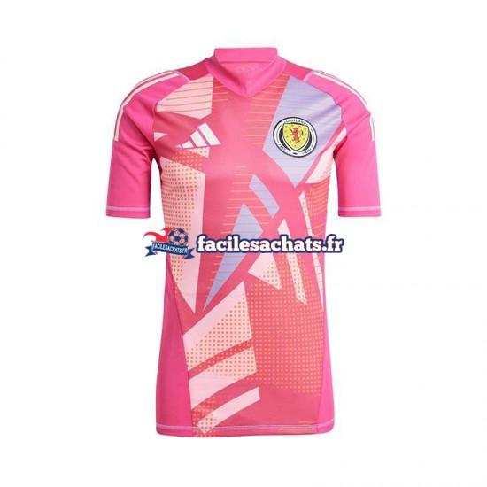 Maillot Écosse Euro 2024 Gardien Rose 3ème Homme MC