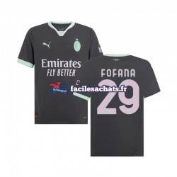 Maillot AC Milan Fofana 29 2024-2025 3ème Homme MC Maillot AC Milan Fofana 29 2024-2025 3ème Homme MC