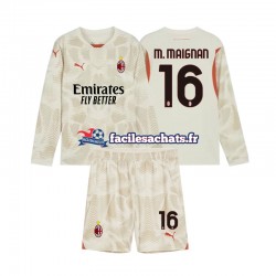 Maillot AC Milan Mike Maignan 16 2024-2025 Gardien 3ème Enfant ML