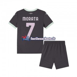 Maillot AC Milan Morata 7 2024-2025 3ème Enfant MC