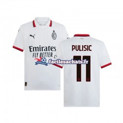 Maillot AC Milan PULISIC 11 2024-2025 Extérieur Homme MC