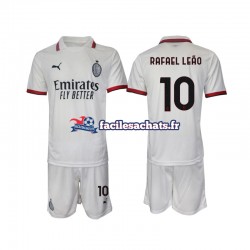 Maillot AC Milan Rafael Leao 10 2024-2025 Extérieur Enfant MC Maillot AC Milan Rafael Leao 10 2024-2025 Extérieur Enfant MC