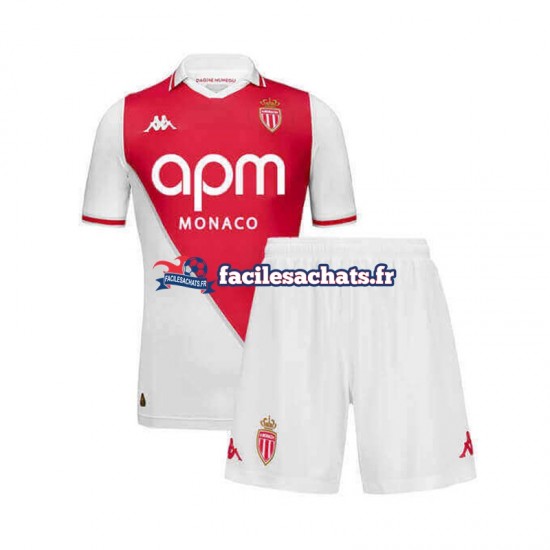 Maillot AS Monaco 2024-2025 Domicile Enfant MC