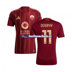 Maillot AS Rome Artem Dovbyk 11 2024-2025 Domicile Homme MC