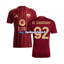 Maillot AS Rome Stephan El Shaarawy 92 2024-2025 Domicile Homme MC