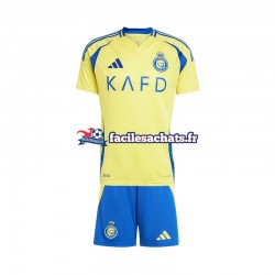 Maillot Al Nassr 2024-2025 Domicile Enfant MC Maillot Al Nassr 2024-2025 Domicile Enfant MC