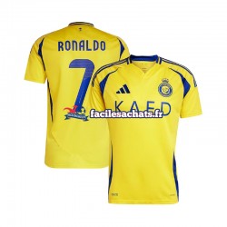 Maillot Al Nassr Cristiano Ronaldo 7 2024-2025 Domicile Homme MC