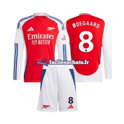 Maillot Arsenal Martin Odegaard 8 2024-2025 Domicile Enfant ML
