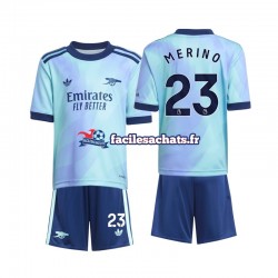 Maillot Arsenal Merino 23 2024-2025 3ème Enfant MC
