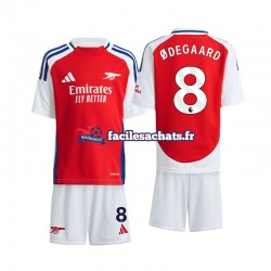 Maillot Arsenal Odegaard 8 2024-2025 Domicile Enfant MC
